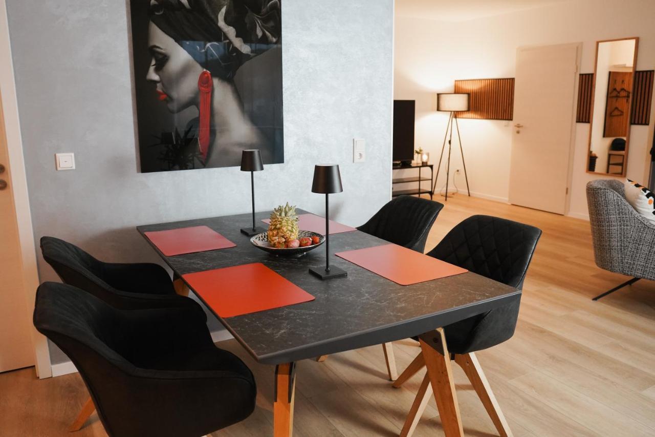 דירות Paderborn-Oase Mit Kamin-Balkon-Stilvolles Zuhause-Self Check-Parkplatz מראה חיצוני תמונה